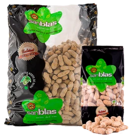 CACAHUETE CÁSCARA TOSTADO CON SAL SAN BLAS