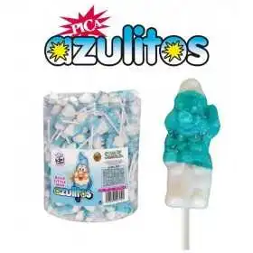 LOLLIPOPS AZULITOS PICA SUGAR MAGIC