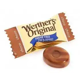 WERTHERS ORIGINAL SUGAR FREE CHOCOLATE
