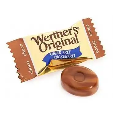 WERTHER´S ORIGINAL CHOCOLATE SIN AZÚCAR
