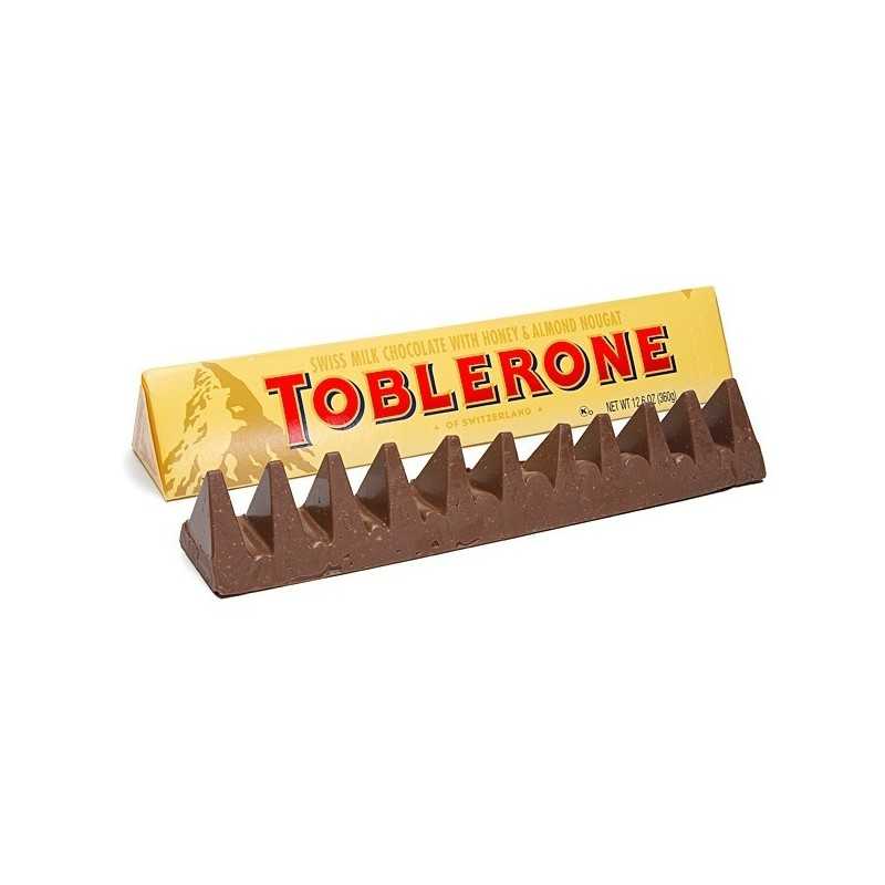 chocolat, toblerone, chocolat, lait, amande, nougat,