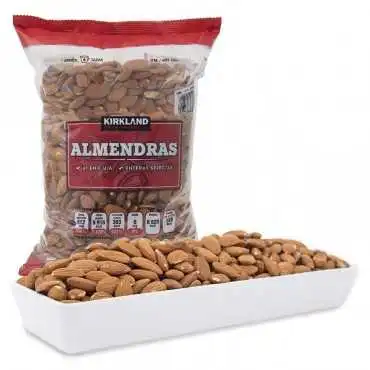 WHOLE ALMONDS PEELED RAW KIRKLAND SIGNATURE