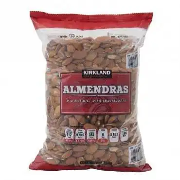 WHOLE ALMONDS PEELED RAW KIRKLAND SIGNATURE
