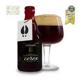 CERVEZA CEREX ANDARES JAMON