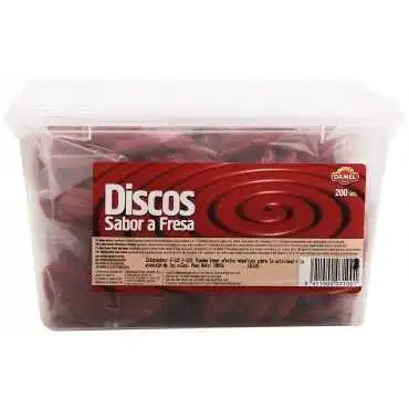 DISKS LICORICE STRAWBERRY KAAMERA