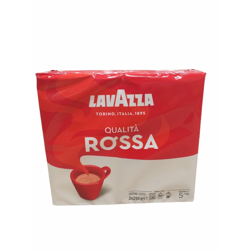 coffee, ground, qualita, rossa, lavazza