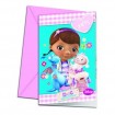 INVITATIONS DOCTORE TOYS 6Uds